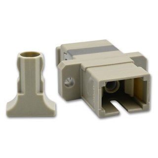 Qoltec Adapter światłowodowy SC/UPC | Simplex | Multimode