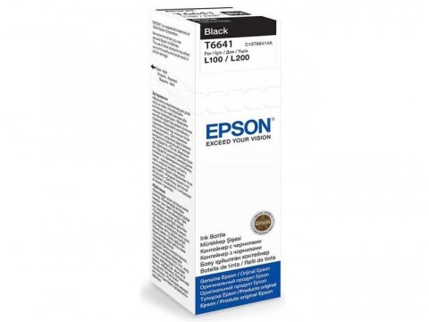 Atrament czarny w butelce 70ml do Epson L100/L200/L210/L355 Atrament czarny w butelce 70ml do Epson L100/L200/L210/L355