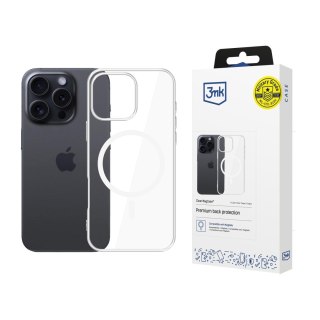 Etui na telefon z MagSafe do Apple iPhone 16 Pro - 3mk Clear MagCase