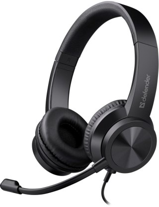SŁUCHAWKI DEFENDER Z MIKR TUNE 150 CZARNE