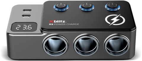 Rozdzielacz Samochodowy Xblitz R9