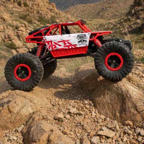 Samochód RC Rock Crawler HB 2,4GHz 1:18 czerwony