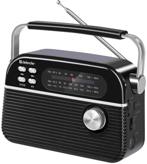 GŁOŚNIK DEFENDER VEGA RADIOODBIORNIK BLUETOOTH 5W