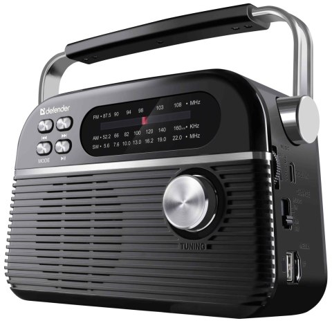 GŁOŚNIK DEFENDER VEGA RADIOODBIORNIK BLUETOOTH 5W