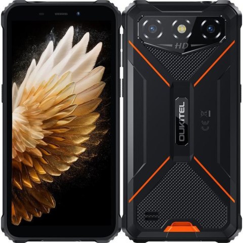 Smartfon Oukitel G3 6" 4/128GB 6300mAh pomarańczowy