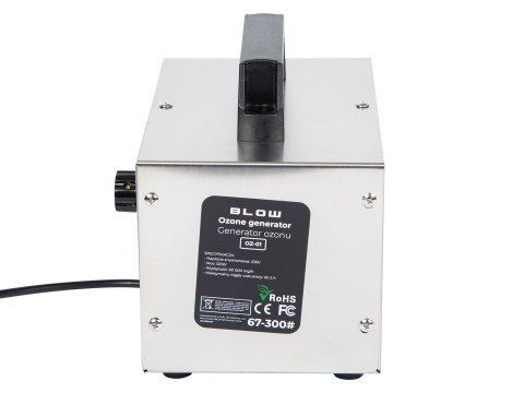 BLOW GENERATOR OZONU OZ-01 OZONATOR 60000 MG/H 120W