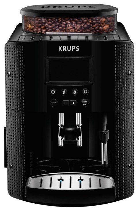 Ekspres ciśnieniowy Krups EA8150 (1450W; kolor czarny)