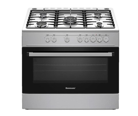 Kuchnia gazowo elektryczna Ravanson KWGE-K90A Cheff (inox)