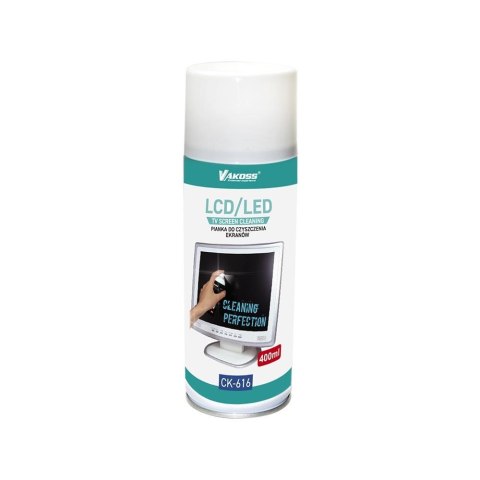 Pianka do czyszczenia ekranów Vakoss CK-616 400ml Pianka do czyszczenia ekranów Vakoss CK-616 400ml