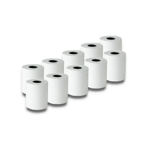 Rolka termiczna Qoltec 57x30 | 55g/m2 | 10szt. | BPA free Rolka termiczna Qoltec 57x30 | 55g/m2 | 10szt. | BPA free