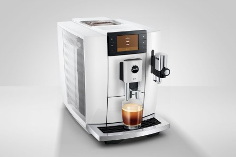 Ekspres do kawy Jura E8 Piano White (ED)