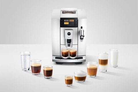 Ekspres do kawy Jura E8 Piano White (ED)
