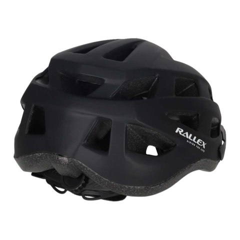 Kask rowerowy na rower RALLEX damski męski regulowany czarny L 58-62cm