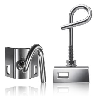 Qoltec Przelotowy uchwyt / wieszak do kabli | MBL: 4kN