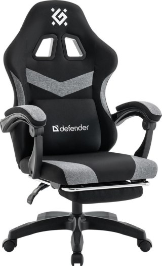 FOTEL DEFENDER RUNA PRO SZARO-CZARNY GAMING
