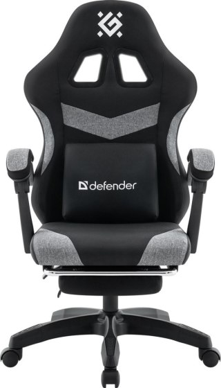 FOTEL DEFENDER RUNA PRO SZARO-CZARNY GAMING