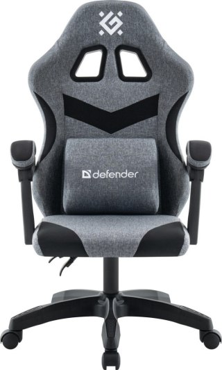 FOTEL DEFENDER RUNA SZARO-CZARNY GAMING