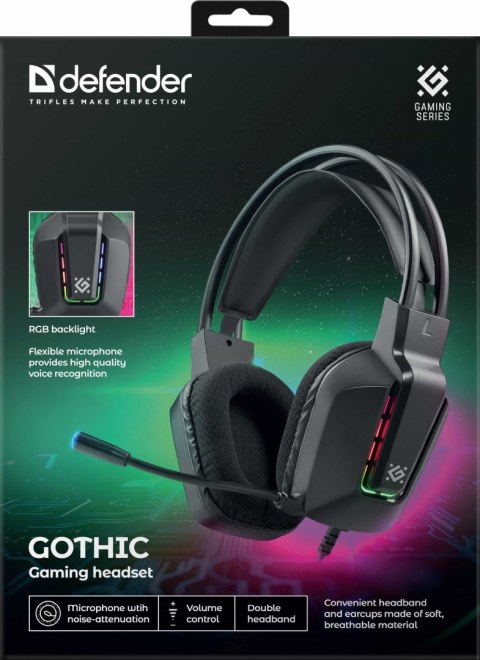 SŁUCHAWKI DEFENDER GOTHIC