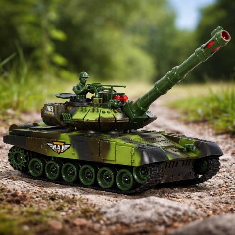 Czołg RC War Tank 9993 2.4 GHz kamuflaż leśny
