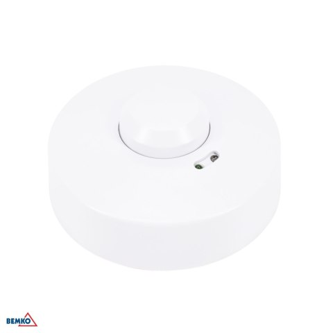 Czujnik Mikrofalowy 1200W 360* IP20 prostokątny biały