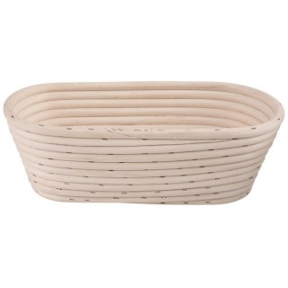 Koszyk do Wyrastania Ciasta na Chleb Rattanowy Solidny ORION 26 x 13 x 9 cm