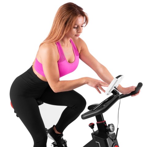 SWL9140 ROWER STACJONARNY SPINNINGOWY Z OPOREM MECHANICZNYM HMS