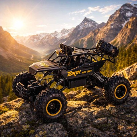 Samochód RC Rock Crawler 1:12 4WD METAL czarny