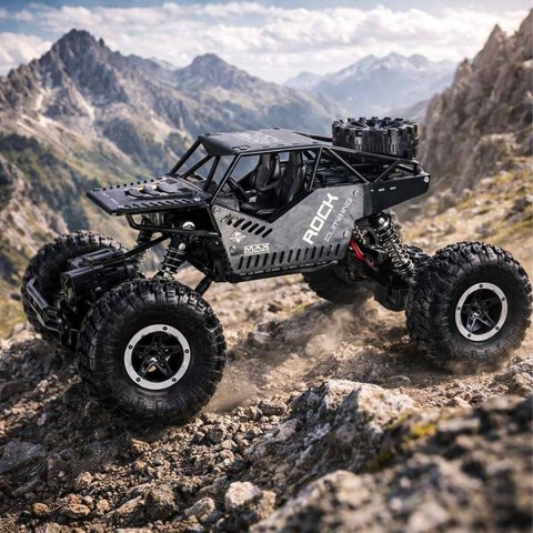 Samochód RC Rock Crawler 4x4 LHC012 auto 2w1 czarny