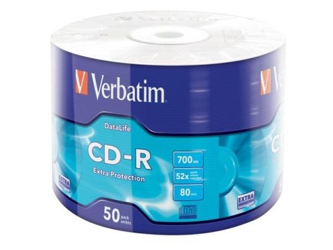 CD-R Verbatim 700MB Extra Protection Wrap (50 Spindel) CD-R Verbatim 700MB Extra Protection Wrap (50 Spindel)