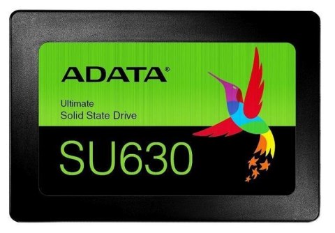 Dysk SSD ADATA Ultimate SU630 240GB 2,5" SATA3 (520/450 MB/s) 7mm, 3D QLC / Black Retail Dysk SSD ADATA Ultimate SU630 240GB 2,5" SATA3 (520/450 MB/s) 7mm, 3D QLC / Black Retail