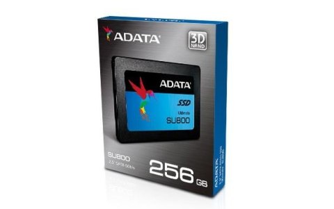 Dysk SSD ADATA Ultimate SU800 256GB 2.5" SATA3 (560/520 MB/s) 7mm 3D TLC Dysk SSD ADATA Ultimate SU800 256GB 2.5" SATA3 (560/520 MB/s) 7mm 3D TLC