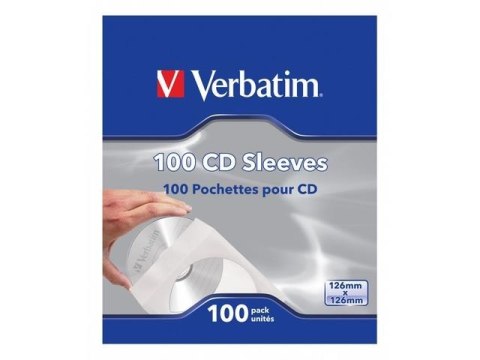 Koperty papierowe na CD DVD Verbatim z okienkiem 100 sztuk Koperty papierowe na CD DVD Verbatim z okienkiem 100 sztuk