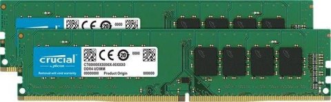 Pamięć DDR4 Crucial 16GB (2x8GB) 2400MHz CL17 1,2V DRx8 Pamięć DDR4 Crucial 16GB (2x8GB) 2400MHz CL17 1,2V DRx8