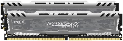 Pamięć DDR4 Crucial Ballistix Sport LT 16GB (2x8GB) 2400MHz CL16 DRx8 1,2V Pamięć DDR4 Crucial Ballistix Sport LT 16GB (2x8GB) 2400MHz CL16 DRx8 1,2V