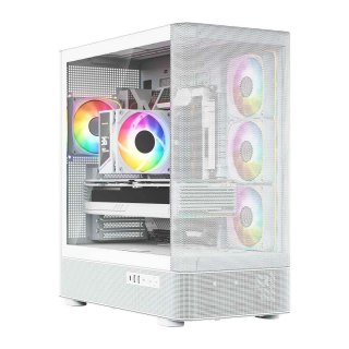 Obudowa Modecom Volcano AQ300 ARGB MIDI biała