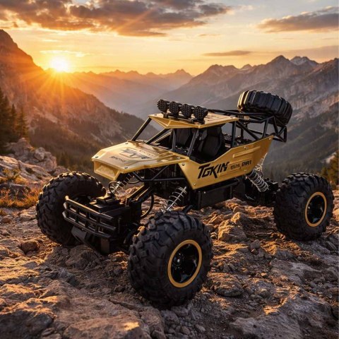 Samochód RC Rock Crawler 1:12 4WD METAL złoty