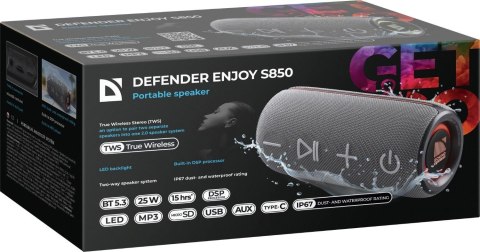 GŁOŚNIK DEFENDER ENJOY S850 BLUETOOTH 25W