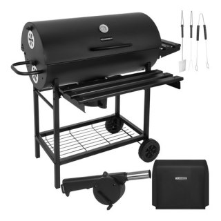 Grill ogrodowy z pokrywą 108x67x96cm Kaminer