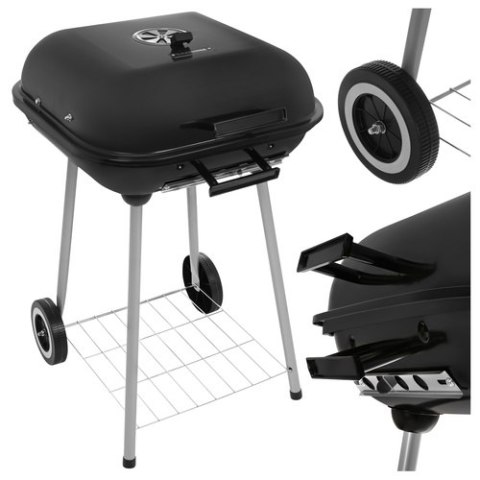 Grill ogrodowy z pokrywą53x77x46cm Kaminer
