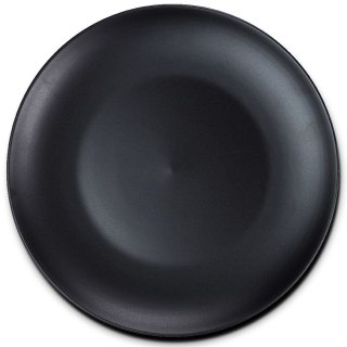 Talerz Obiadowy Płytki Kamionka Czarna NAVA SOHO 26,5 cm Zmywarka