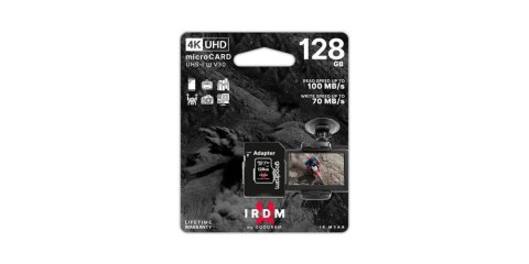 Karta pamięci microSDXC GOODRAM IRDM 128GB UHS-I U + Adapter Karta pamięci microSDXC GOODRAM IRDM 128GB UHS-I U + Adapter
