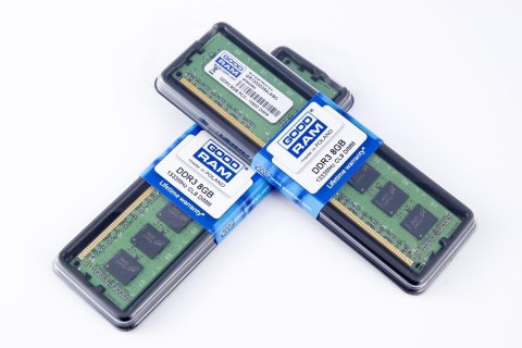 Pamięć DDR3 GOODRAM 8GB/1333MHz PC3-10600 CL9 1,5V Pamięć DDR3 GOODRAM 8GB/1333MHz PC3-10600 CL9 1,5V