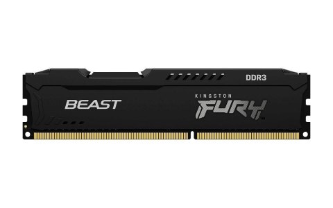 Pamięć DDR3 Kingston Fury Beast 8GB (1x8GB) 1866MHz CL10 1,5V czarna Pamięć DDR3 Kingston Fury Beast 8GB (1x8GB) 1866MHz CL10 1,5V czarna
