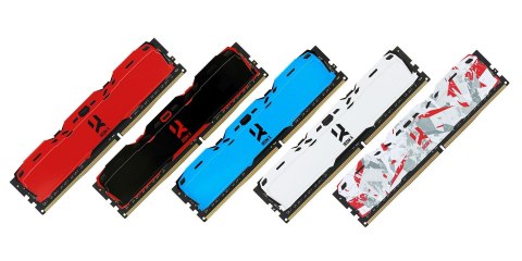 Pamięć DDR4 GOODRAM IRDM X 16GB (1x16GB) 3000MHz CL16 1,35V Blue Pamięć DDR4 GOODRAM IRDM X 16GB (1x16GB) 3000MHz CL16 1,35V Blue