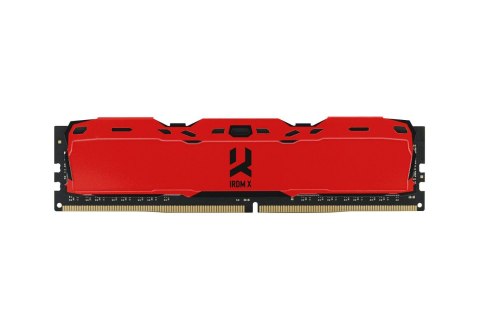 Pamięć DDR4 GOODRAM IRDM X 16GB (1x16GB) 3200MHz CL16 1,35V 1024x8 Red Pamięć DDR4 GOODRAM IRDM X 16GB (1x16GB) 3200MHz CL16 1,35V 1024x8 Red