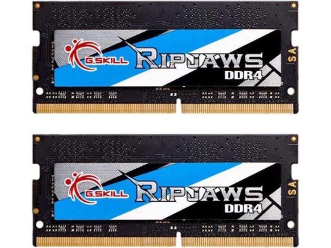 Pamięć SODIMM DDR4 G.Skill Ripjaws 16GB (2x8GB) 3000MHz CL16 1,2V Pamięć SODIMM DDR4 G.Skill Ripjaws 16GB (2x8GB) 3000MHz CL16 1,2V
