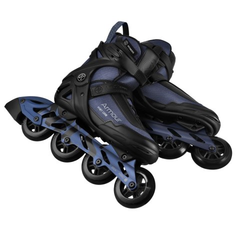 NA22151 ŁYŻWOROLKI ARMOUR GRANATOWE ROZM. 41 NILS EXTREME