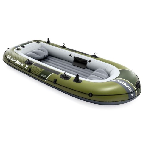Ponton dmuchany Seahawk 3 3-osobowy pompka 2 wiosła INTEX 66333