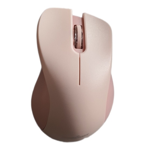 Mysz bezprzewodowa Perixx PERIMICE-621 optyczna 1600dpi 2.4 GHz, różowa, silent, cicha, bezklikowa