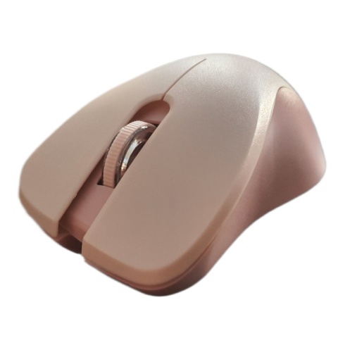 Mysz bezprzewodowa Perixx PERIMICE-621 optyczna 1600dpi 2.4 GHz, różowa, silent, cicha, bezklikowa